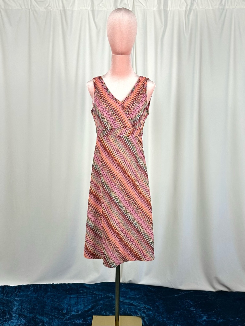 New York & Company Chevron Dress | Made in USA | XS/S